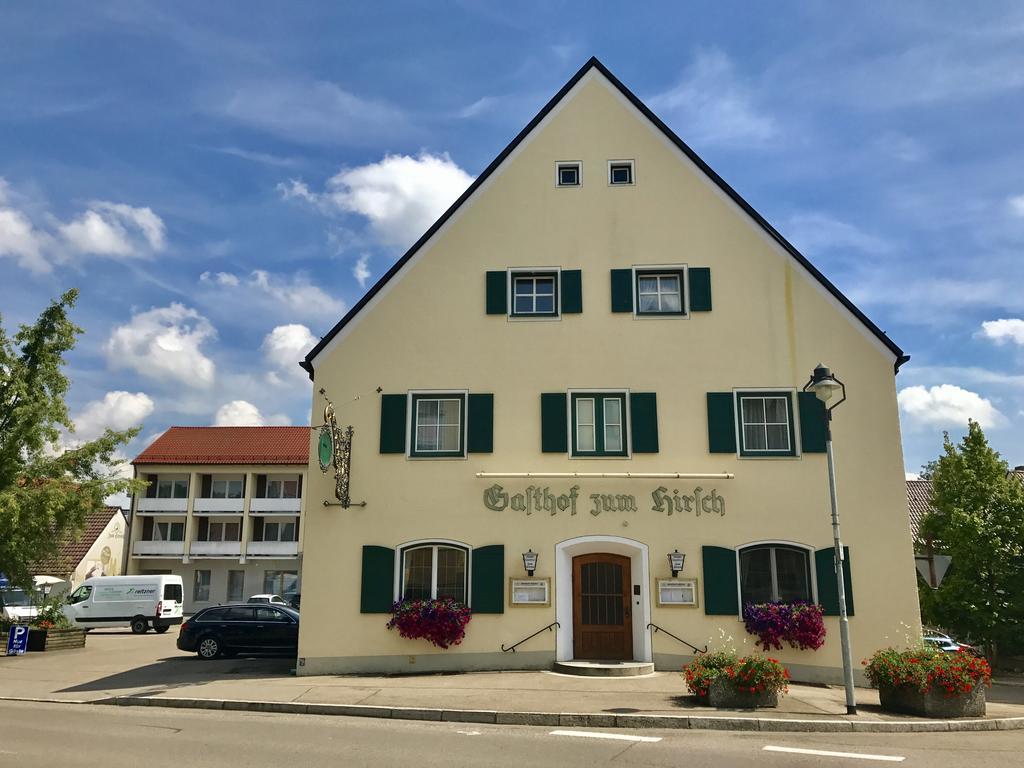 Hotel Zum Hirsch Wertingen 외부 사진