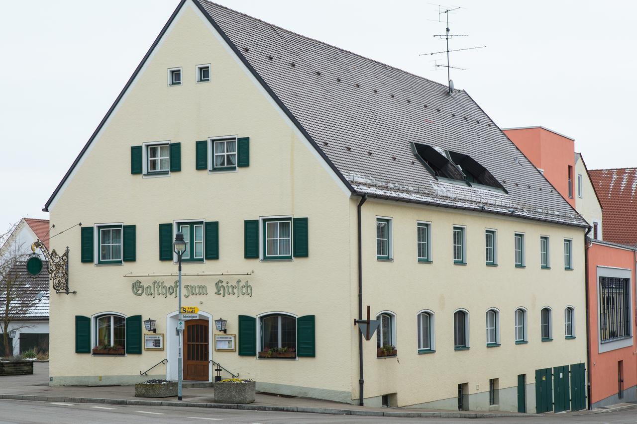 Hotel Zum Hirsch Wertingen 외부 사진