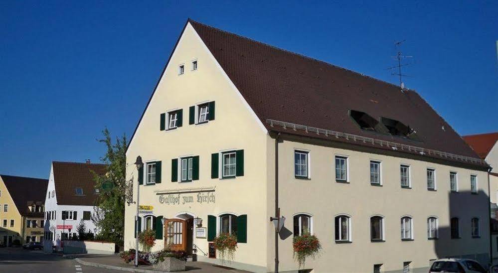 Hotel Zum Hirsch Wertingen 외부 사진
